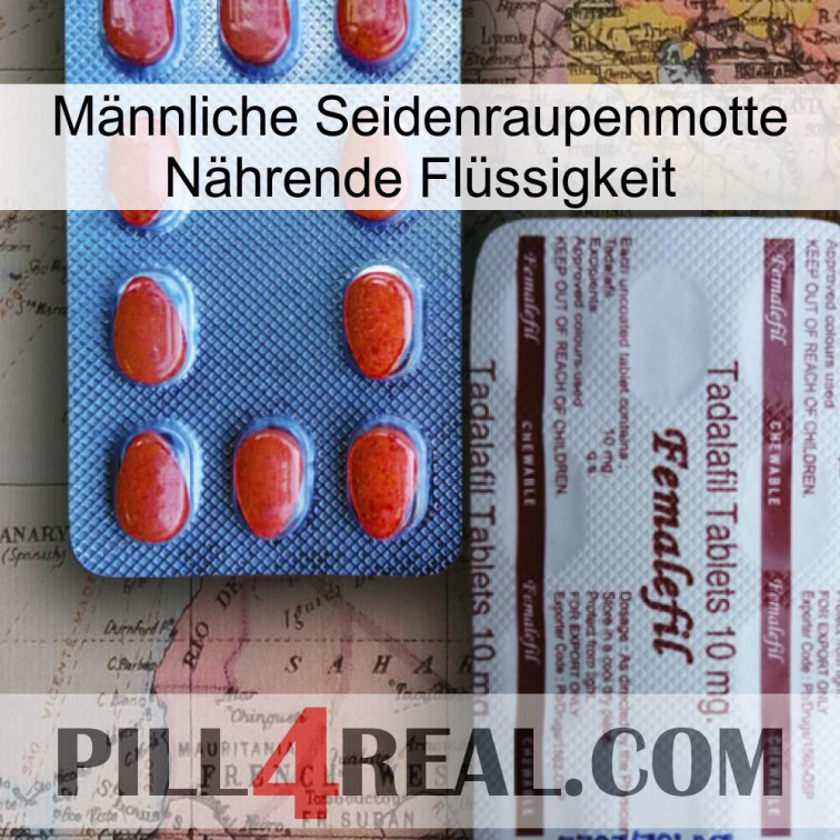 Männliche Seidenraupenmotte Nährende Flüssigkeit 36